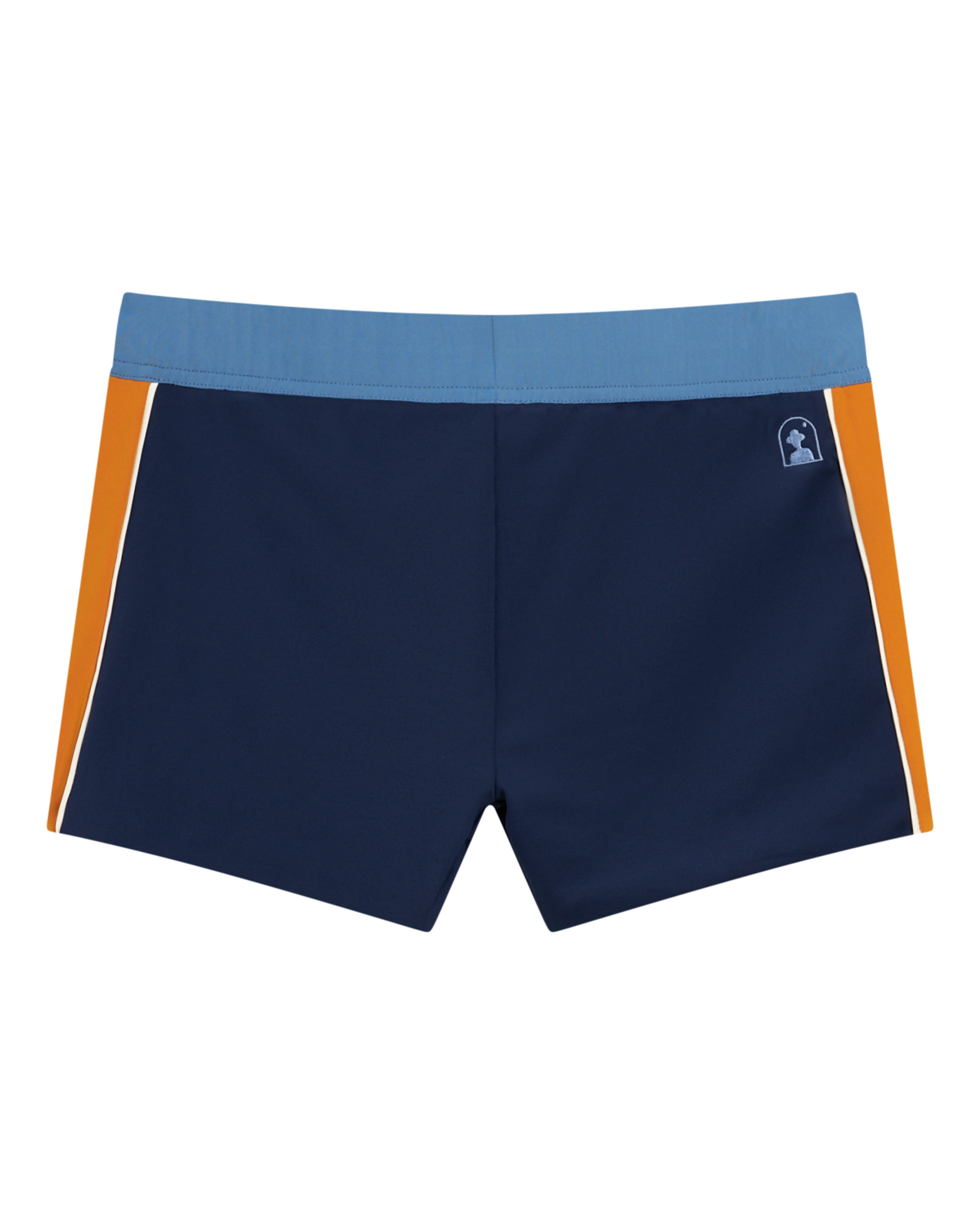 The Cassis Square Cut Swim Brief - Anchor