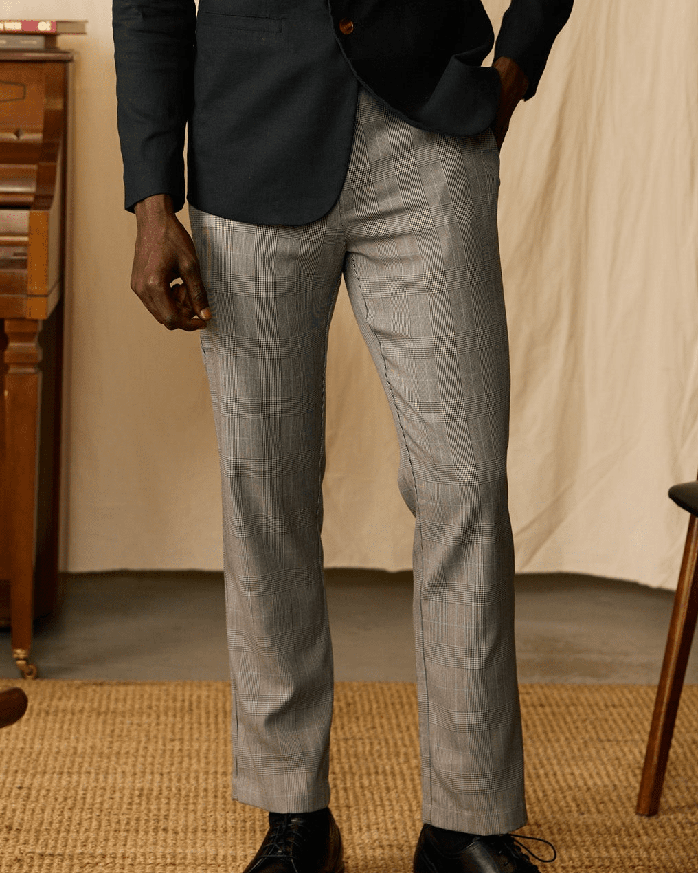 The Tresco Trouser - Albatross - Dandy Del Mar