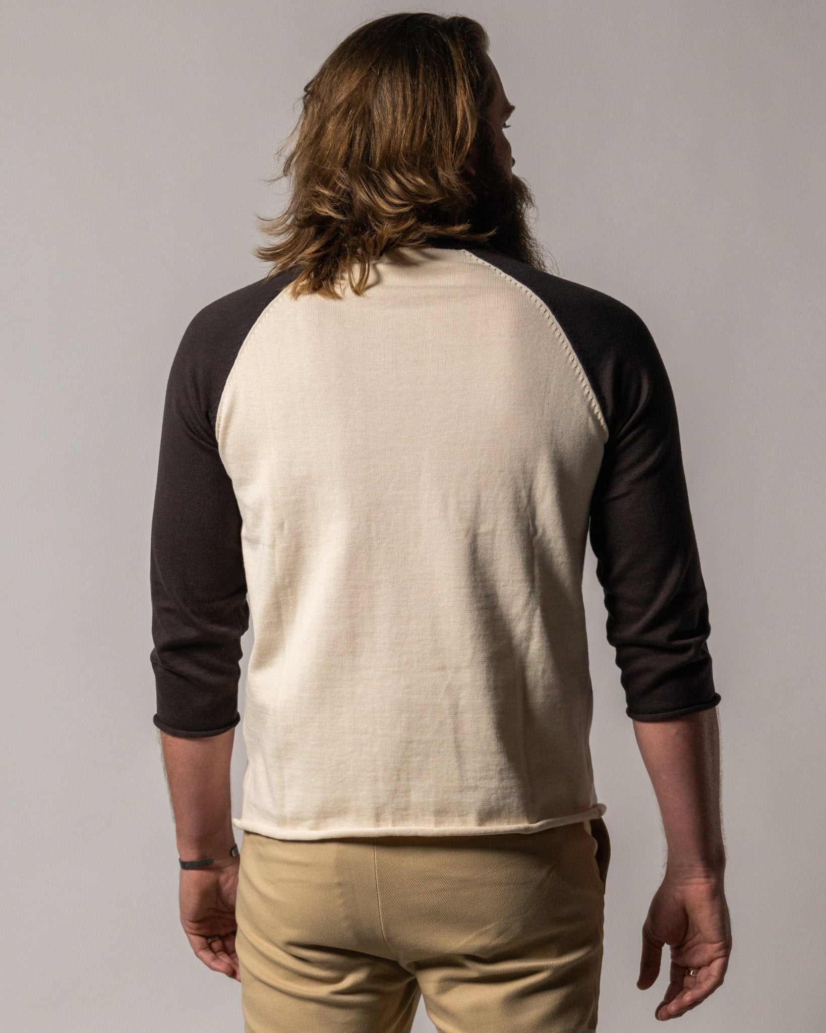The Grenada Sweater Knit Baseball Tee - Tierra - Dandy Del Mar