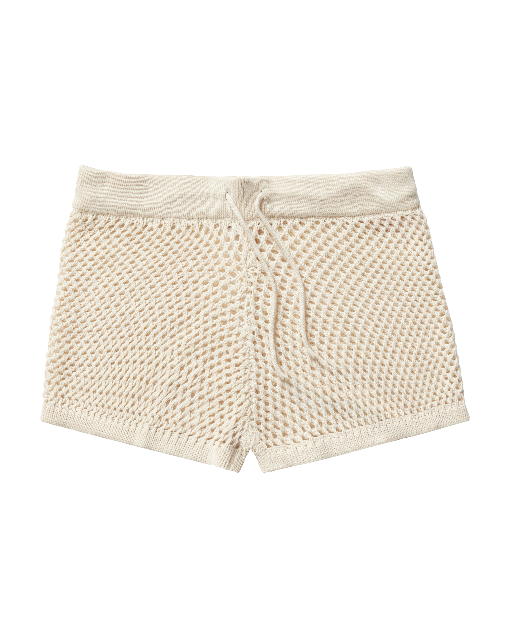 The Malaga Crochet Shorts - Vintage Ivory - Dandy Del Mar