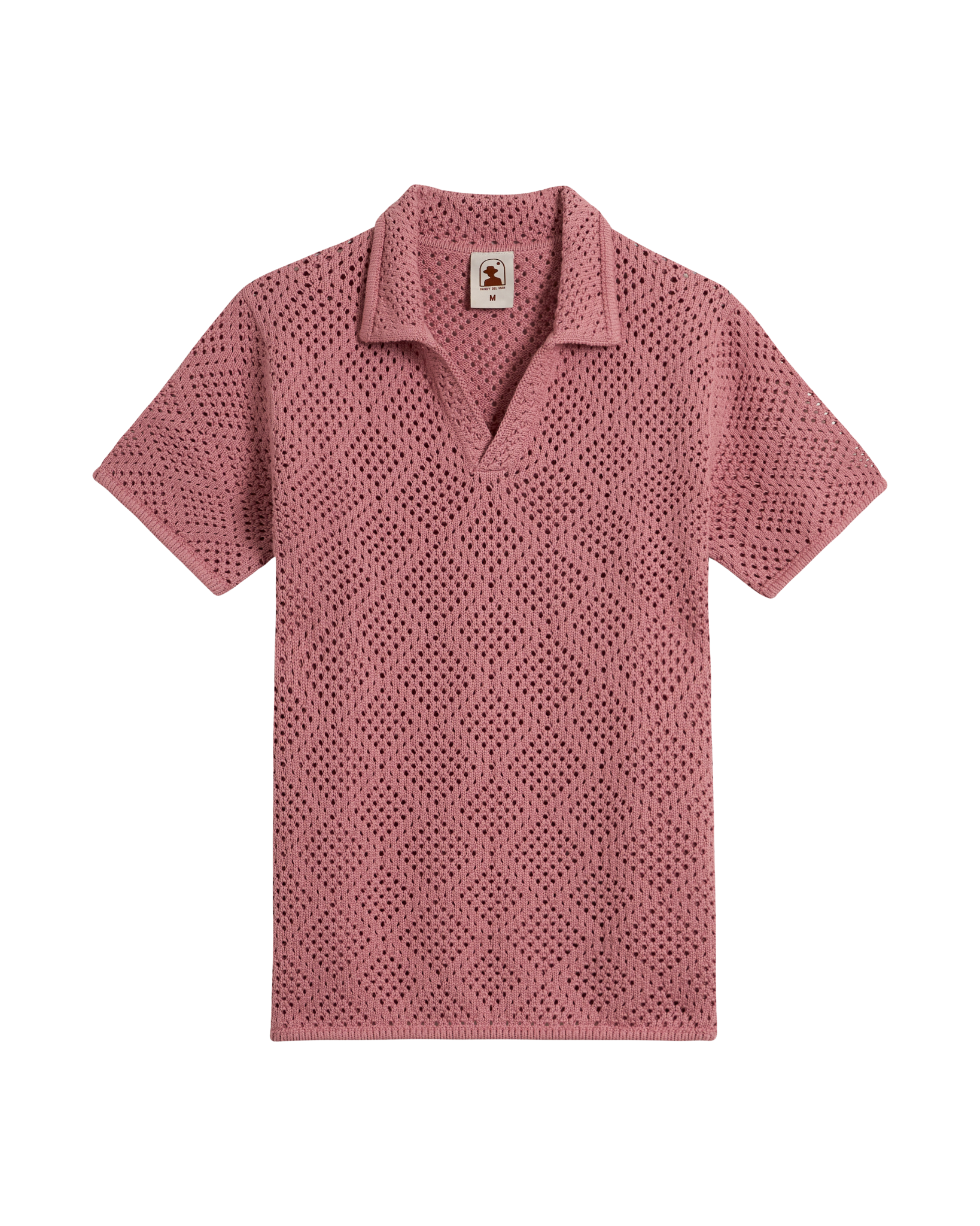 The Antibes Crochet Shirt - Dawn - Dandy Del Mar