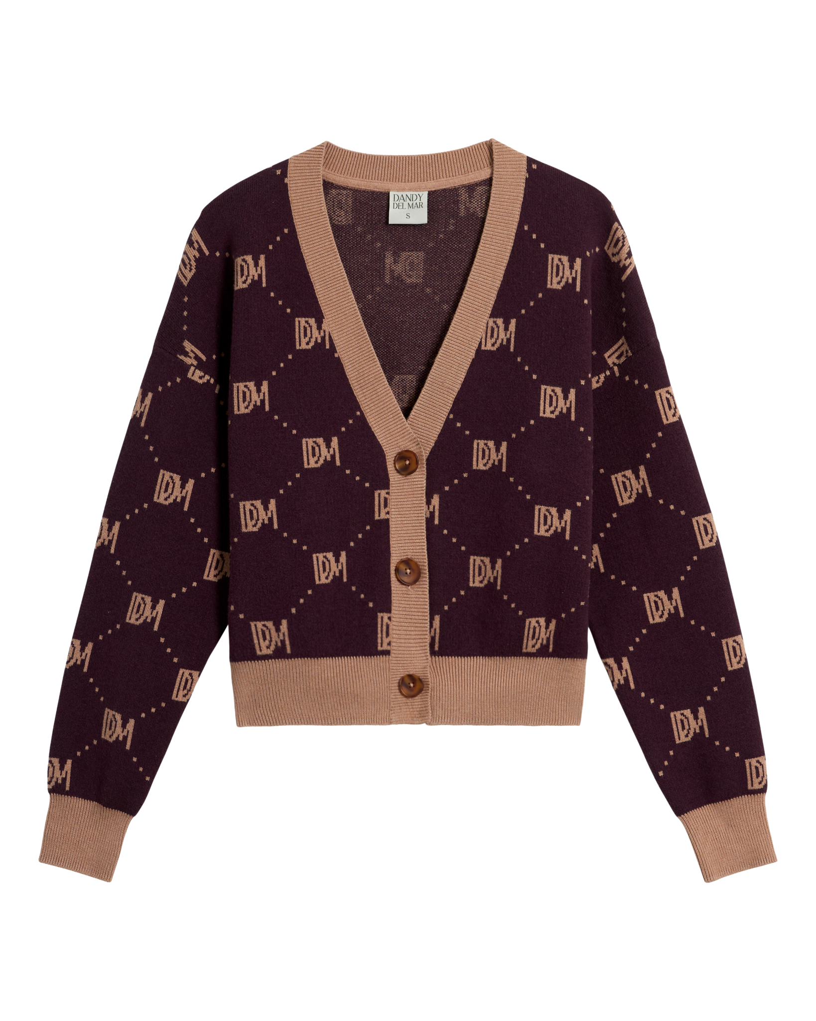 The Canela Cardigan - Amethyst - Dandy Del Mar