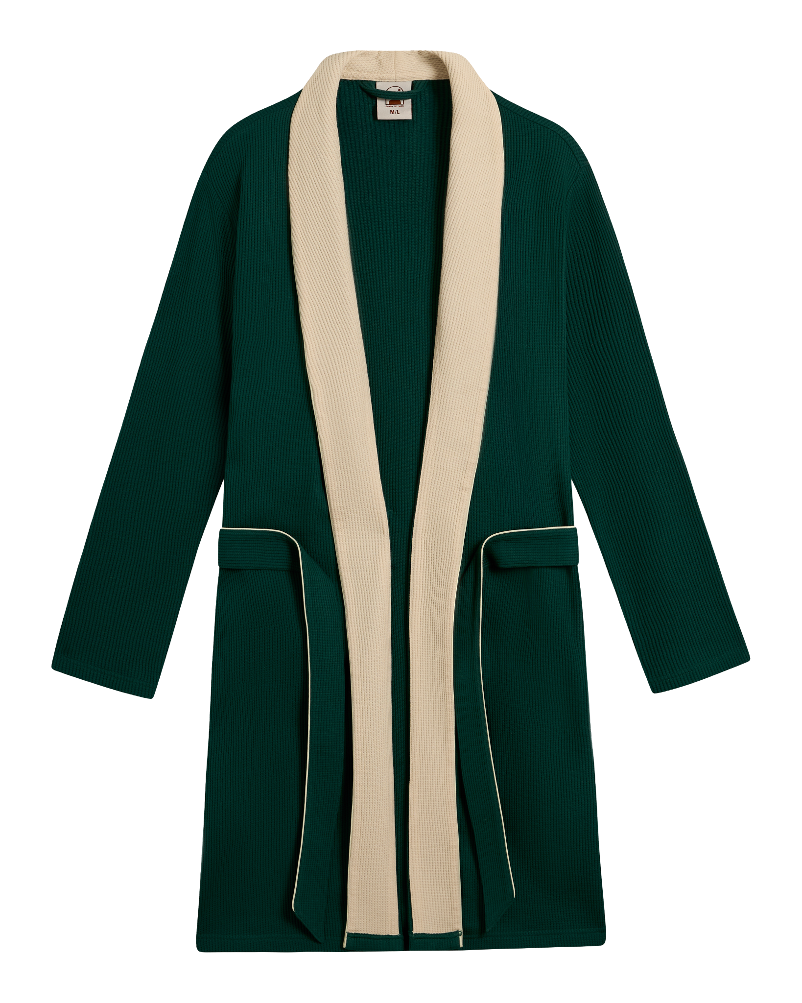 The Cannes Waffle Knit Robe - Albero - Dandy Del Mar