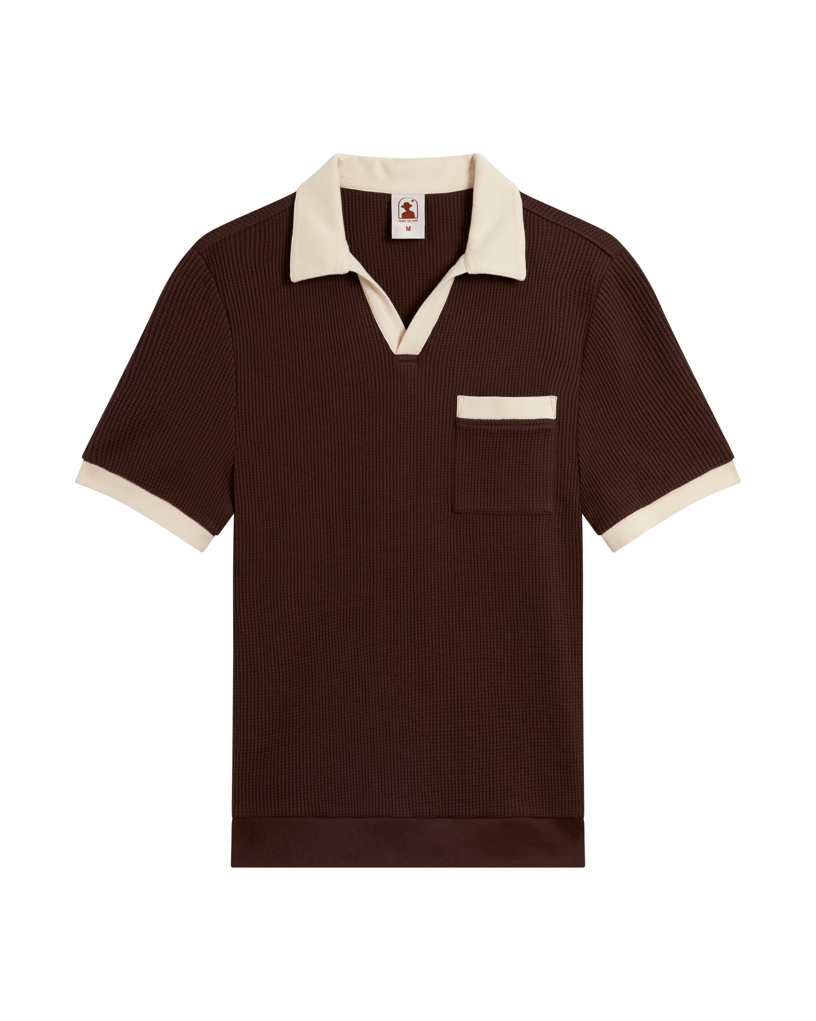 The Cannes Waffle Knit Shirt - Carajillo - Dandy Del Mar