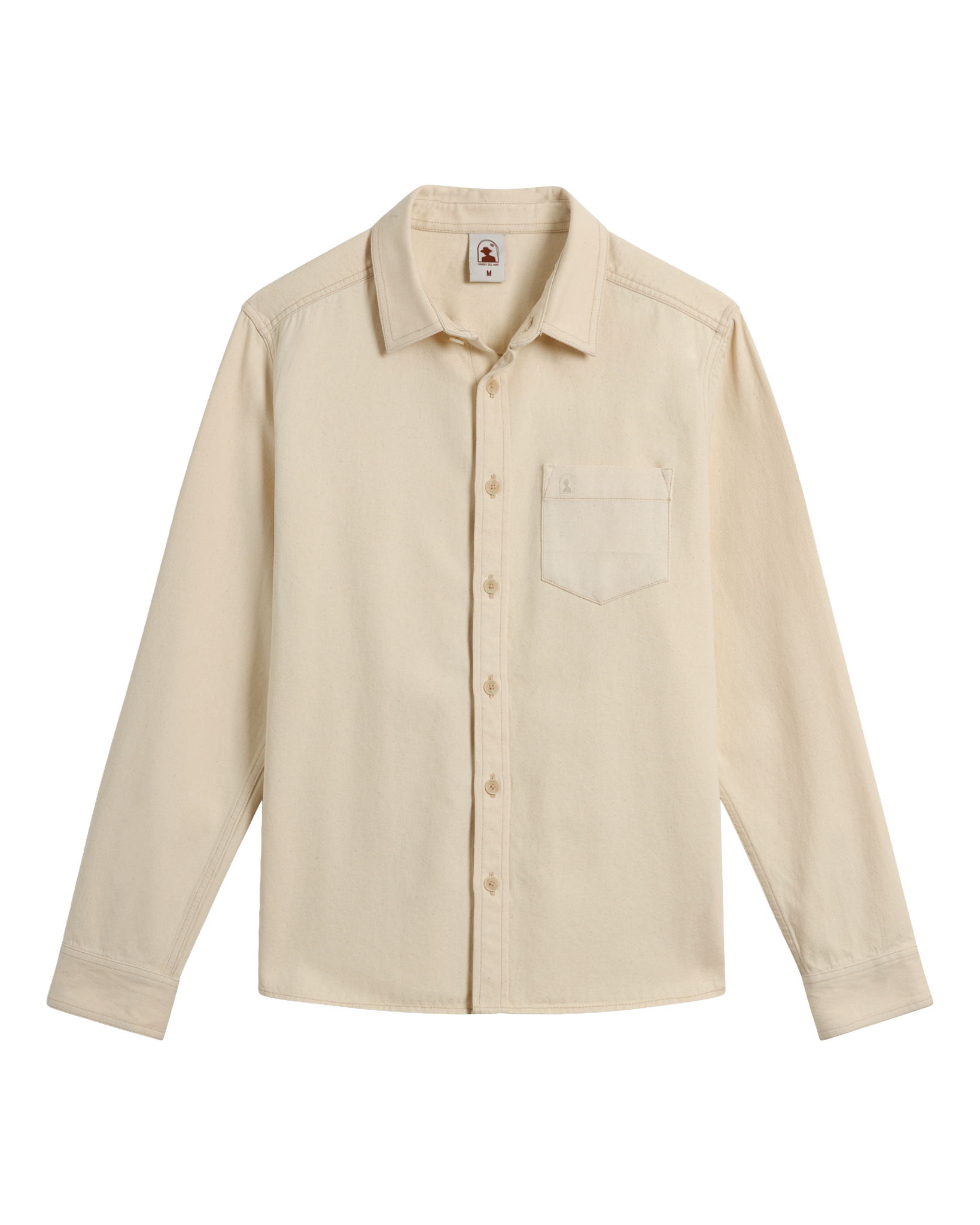 The Cartagena Denim Shirt - Scallop - Dandy Del Mar