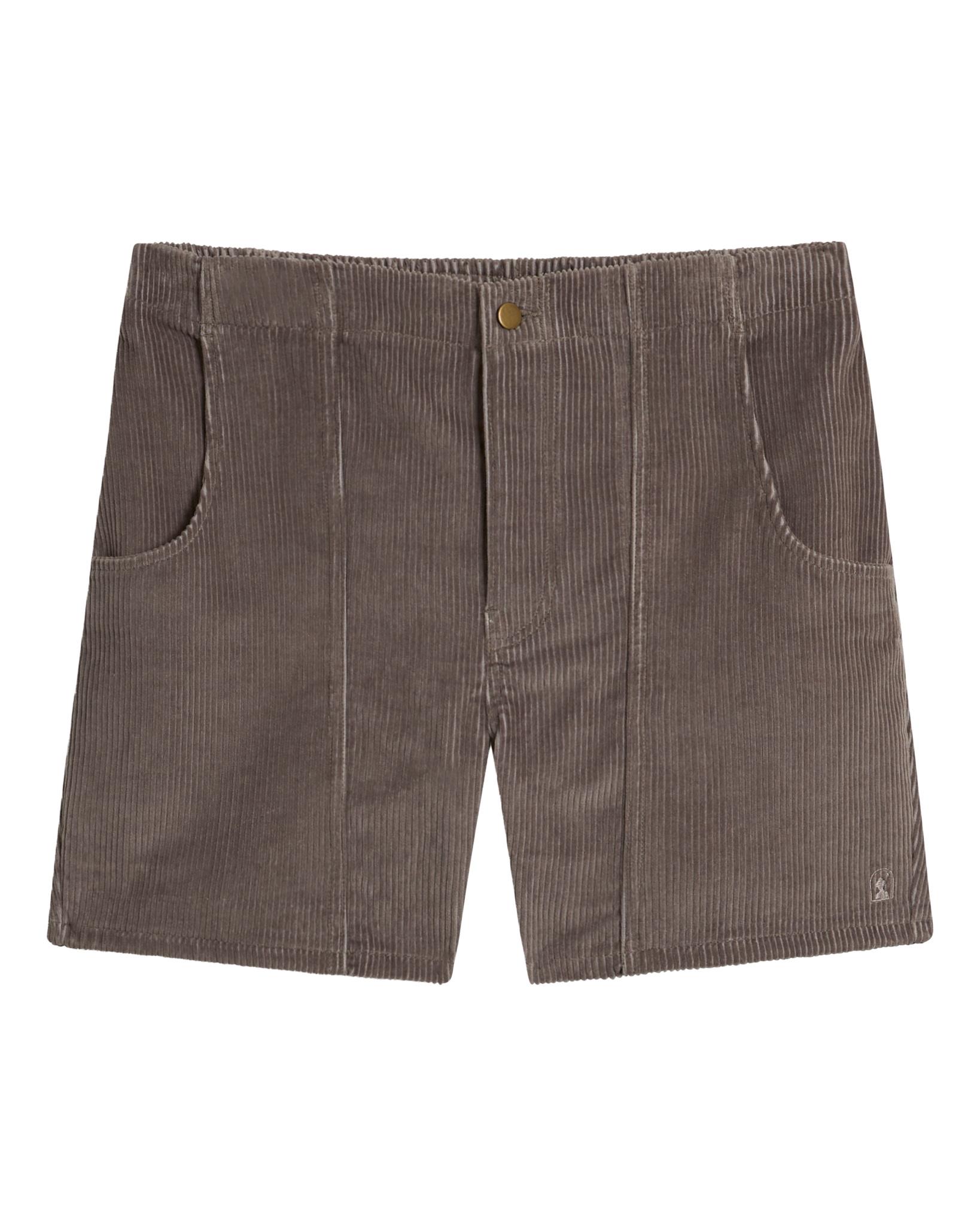 The Corsica Corduroy Short - Argento - Dandy Del Mar