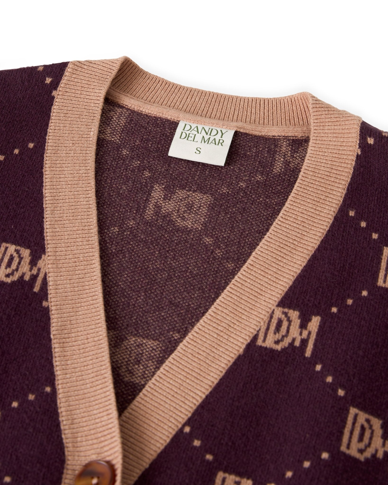 The Canela Cardigan - Amethyst - Dandy Del Mar