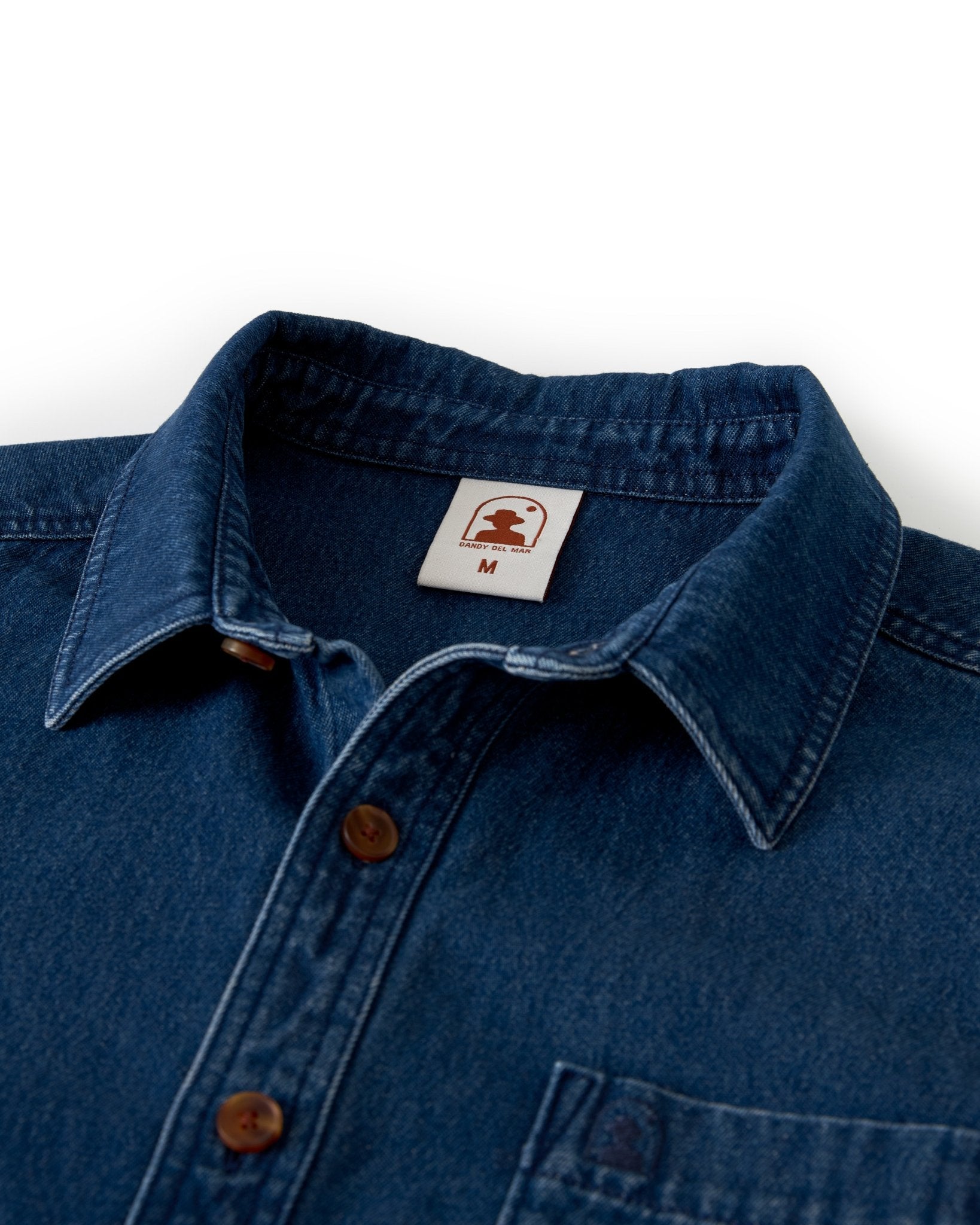 The Cartagena Denim Shirt - Indigo - Dandy Del Mar