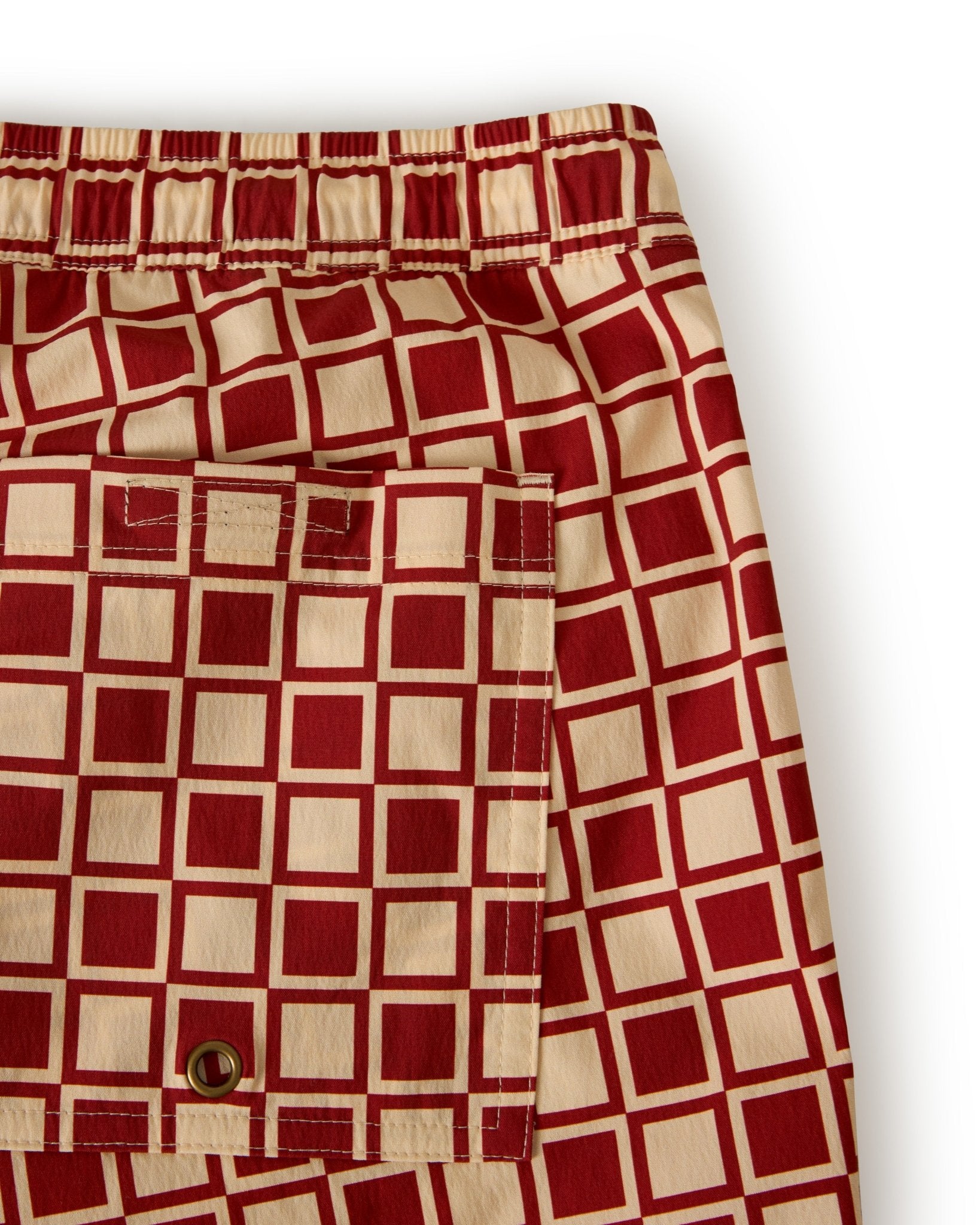 The Ventura Volley Short - Rouge - Dandy Del Mar