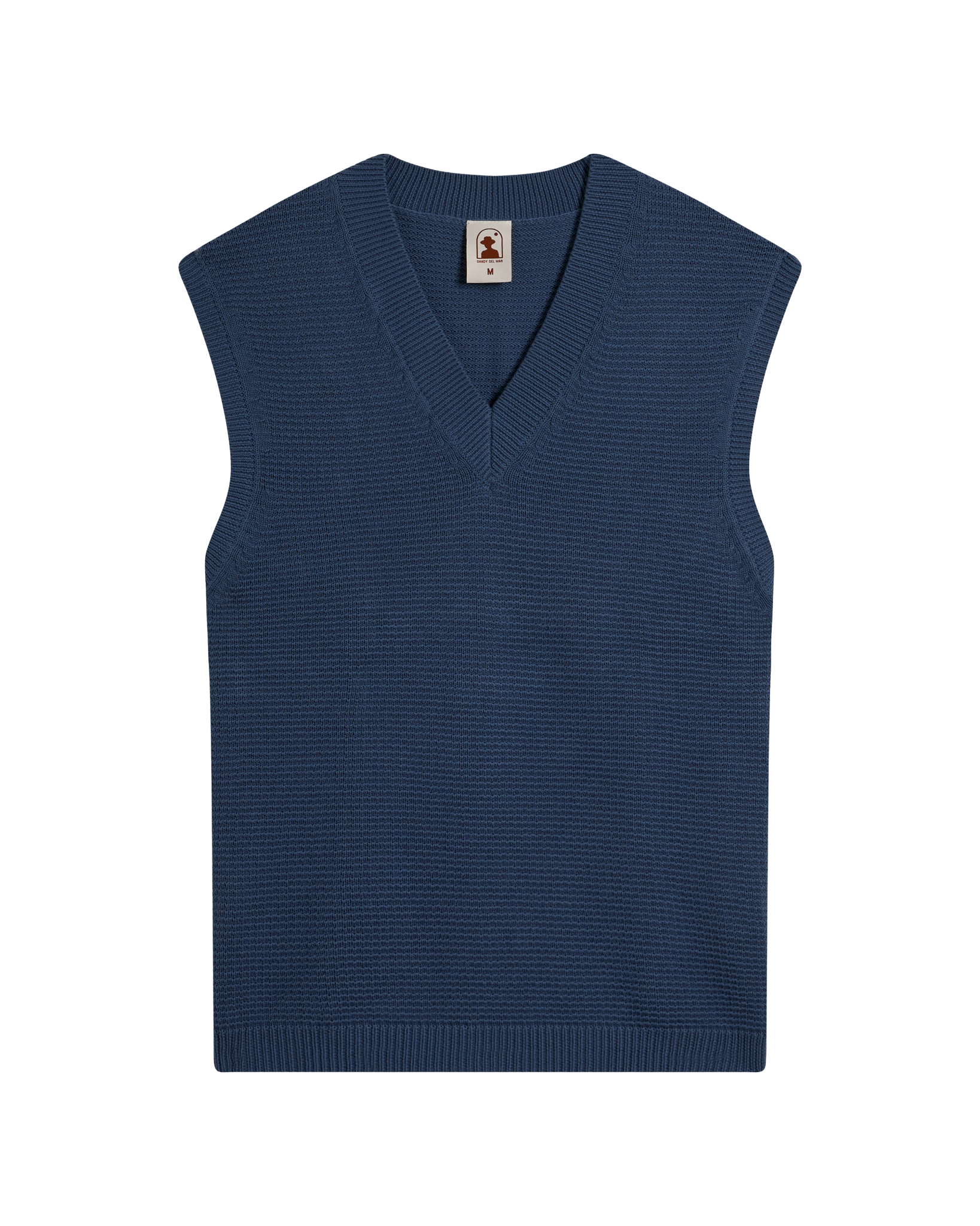 The Montego Knit Vest - Moontide - Dandy Del Mar