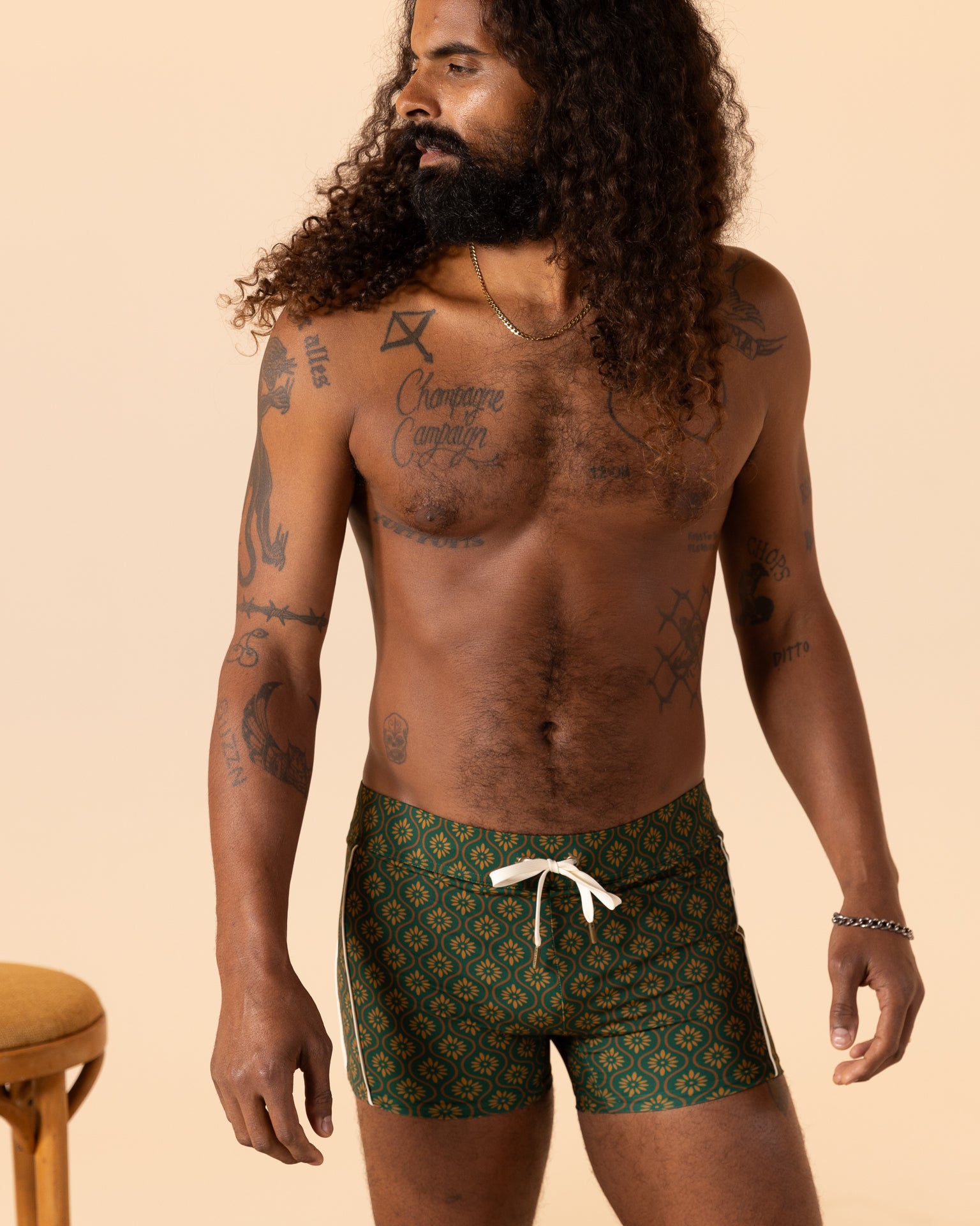 The Cassis Square Cut Swim Brief - Albero