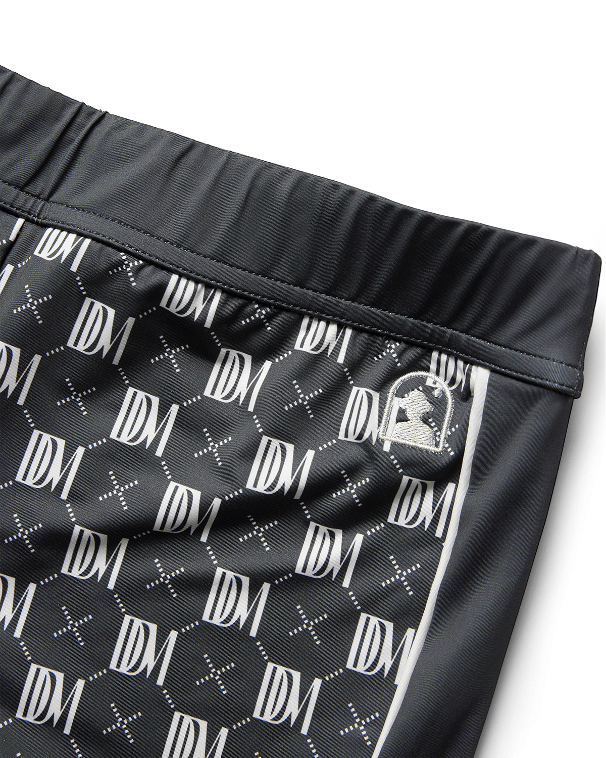 The Cassis Square Cut Swim Brief - DDM Monogram - Dandy Del Mar