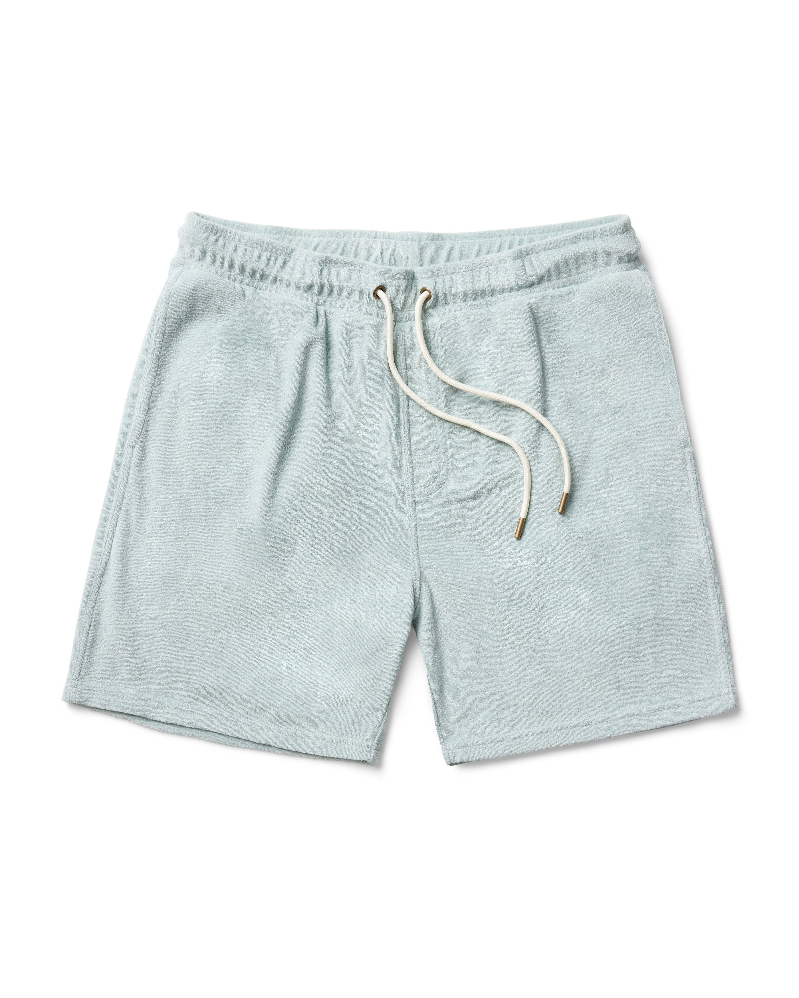The Tropez Terry Cloth Shorts - Gulf Blue – Dandy Del Mar