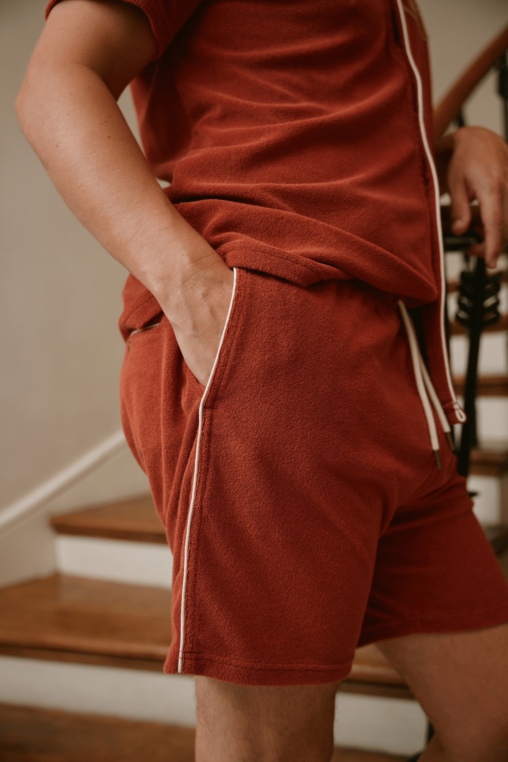 Men's Terry Cloth Pants and Shorts - Dandy Del Mar