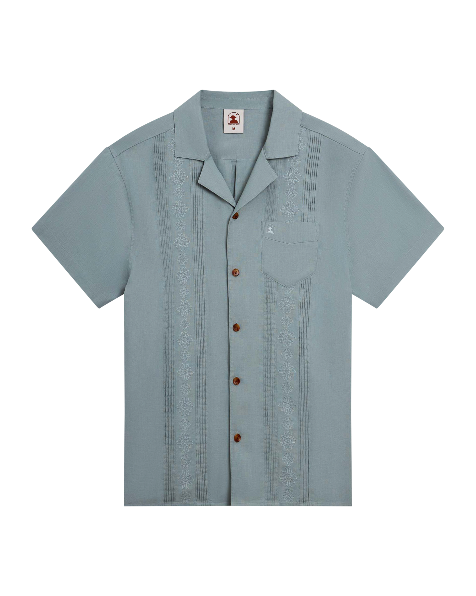 The Brisa Linen Shirt - Abalone - Dandy Del Mar