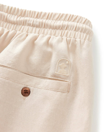 The Brisa Linen Pant - Vintage Ivory - Dandy Del Mar