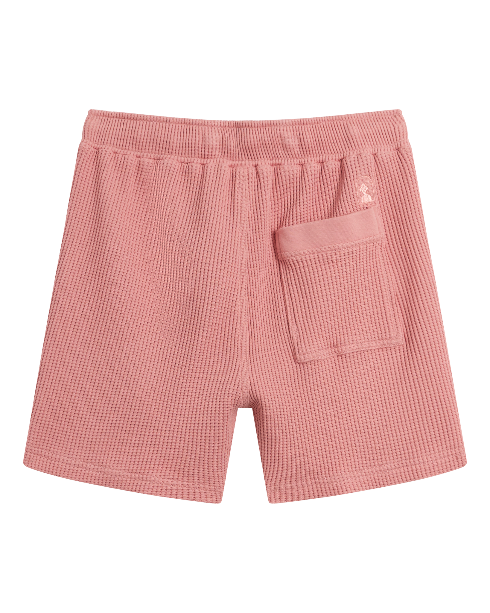 The Cannes Waffle Knit Shorts - Spanish Rose - Dandy Del Mar
