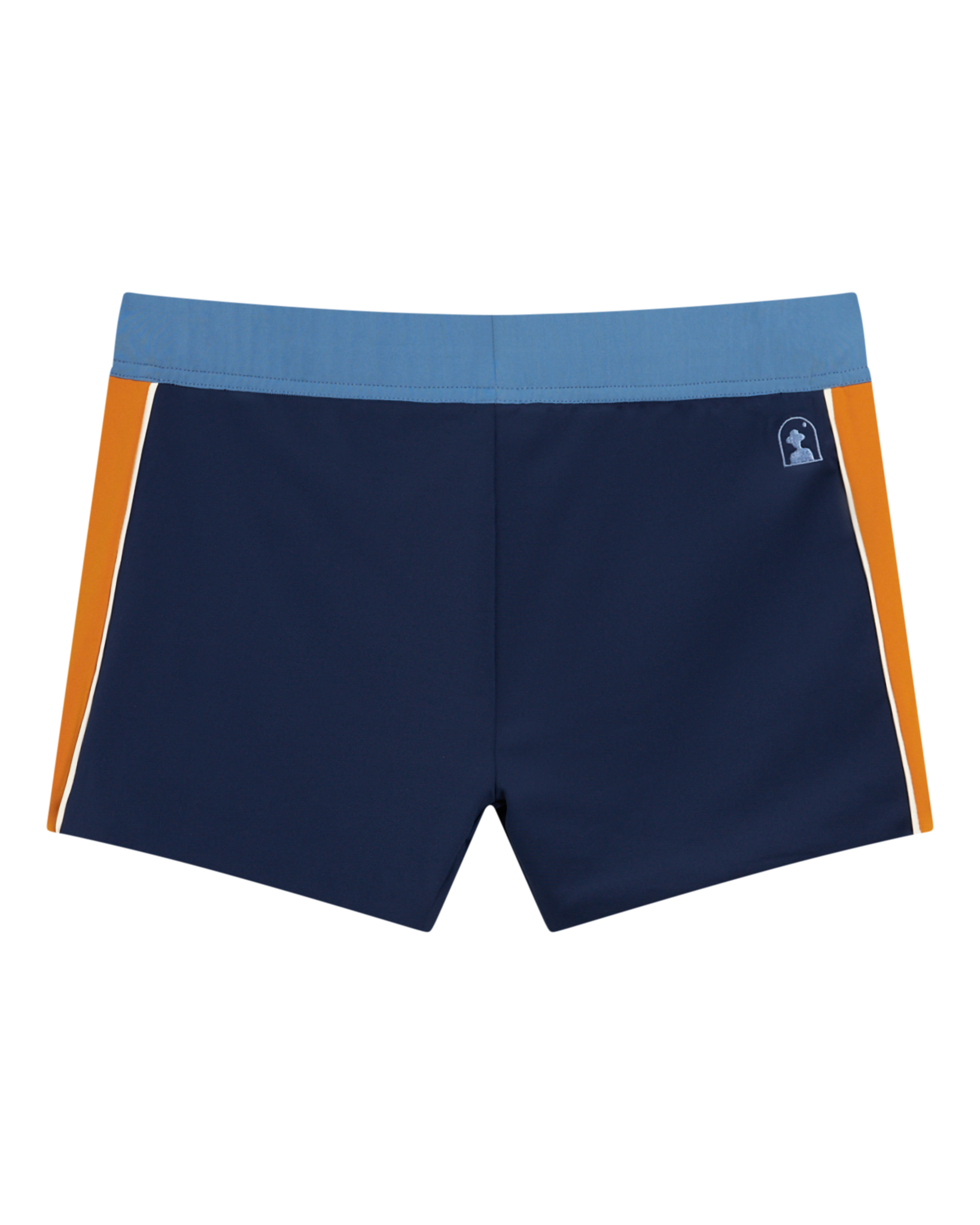 The Cassis Square Cut Swim Brief - Anchor - Dandy Del Mar