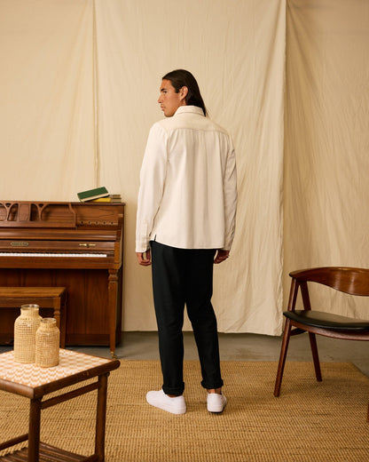 The Cartagena Denim Shirt - Scallop - Dandy Del Mar