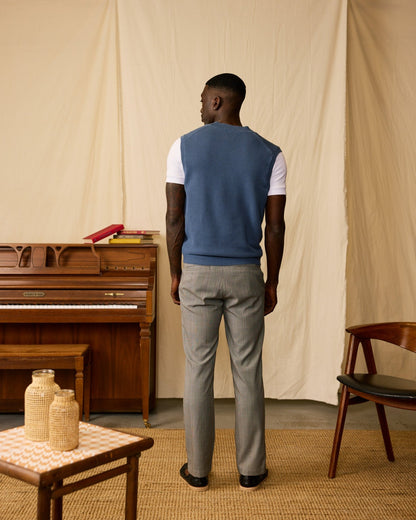 The Montego Knit Vest - Moontide - Dandy Del Mar