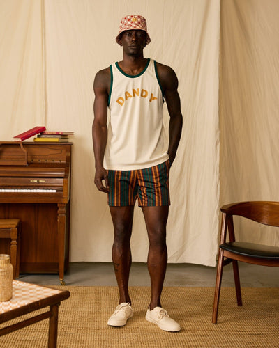 The Kaena Mesh Tank - Sabbia - Dandy Del Mar