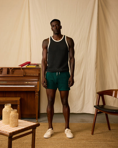 The Dominica Crochet Tank - Albatross - Dandy Del Mar