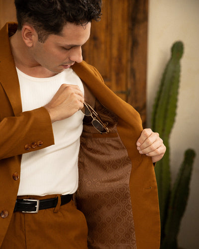 The Brisa Linen Blazer - Sedona - Dandy Del Mar