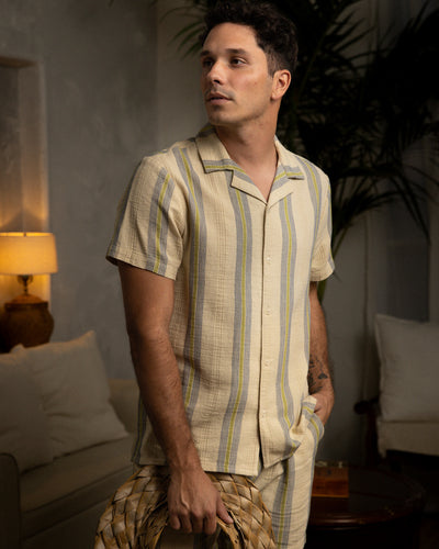 The Corralejo Shirt - Ginger - Dandy Del Mar