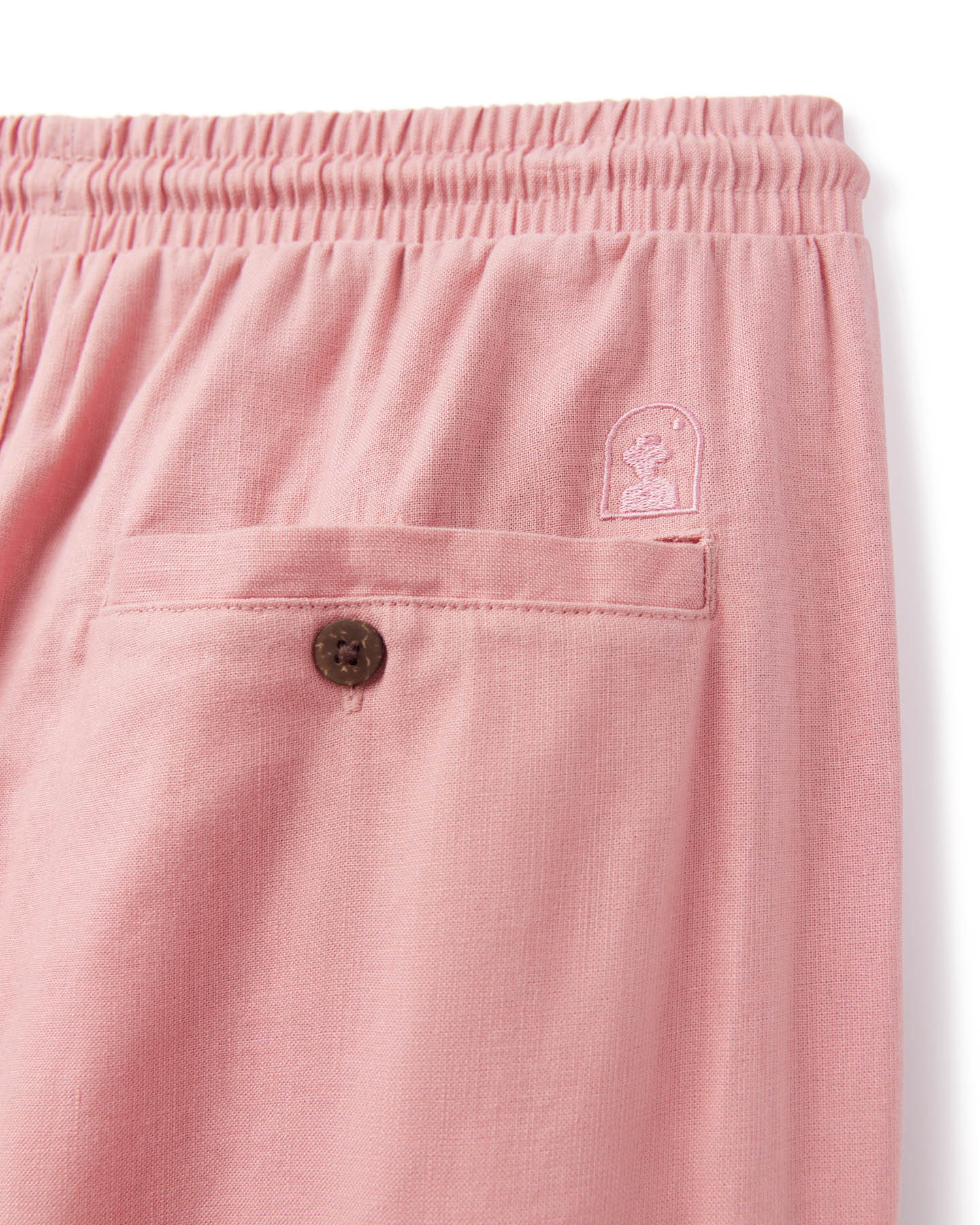 The Brisa Linen Pants Spanish Rose Dandy Del Mar