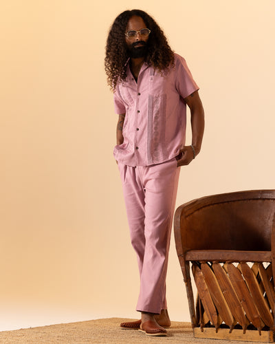 The Brisa Linen Shirt - Dawn - Dandy Del Mar