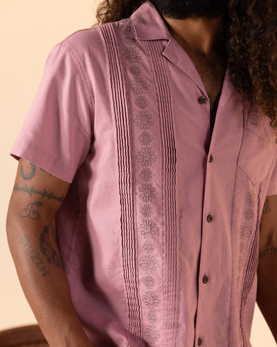 The Brisa Linen Shirt - Dawn - Dandy Del Mar