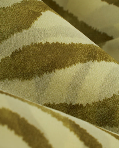 A close up of The Cayman Top - Arbequina fabric by Dandy Del Mar.