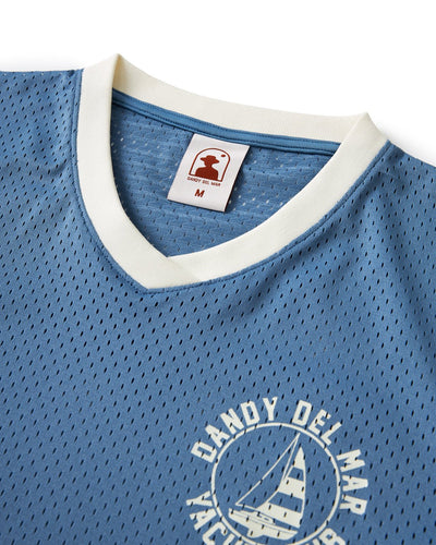 The Kaena Mesh Tee - Annapolis - Dandy Del Mar