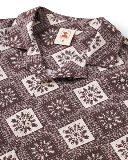 Carajillo Grenadine Shirt Product Shot Detail