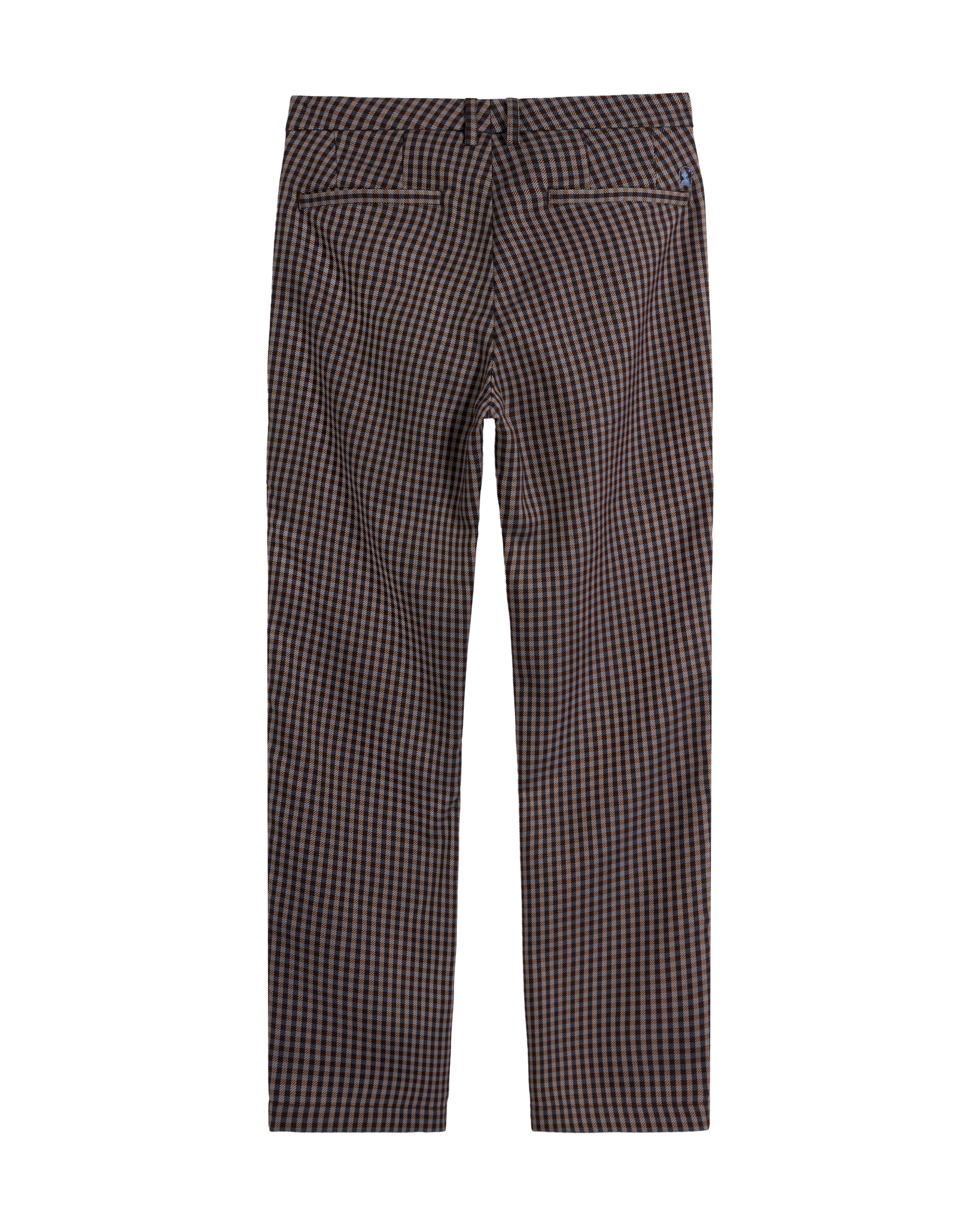 The Tresco Trouser - Tierra Houndstooth - Dandy Del Mar