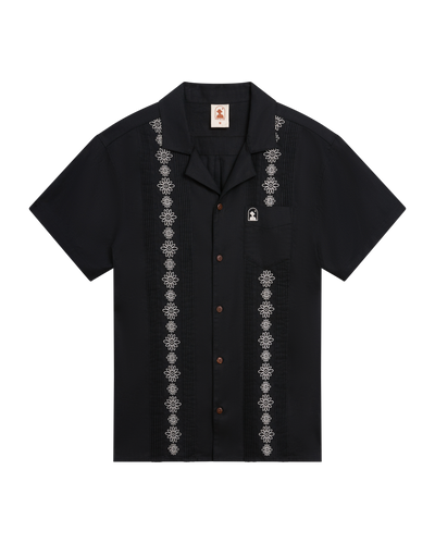 The Brisa Linen Shirt - Onyx - Dandy Del Mar