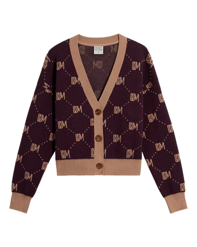 The Canela Cardigan - Amethyst - Dandy Del Mar