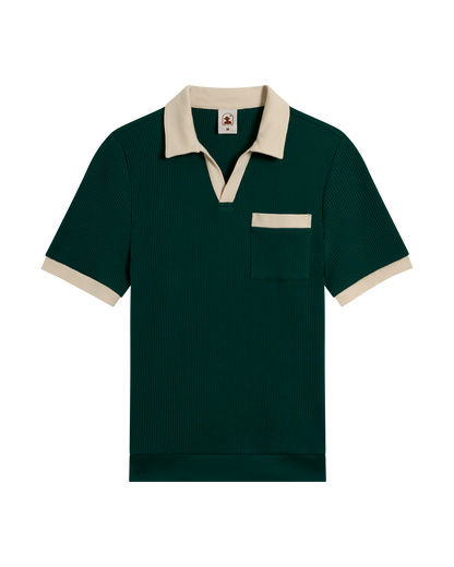 The Cannes Waffle Knit Shirt - Albero