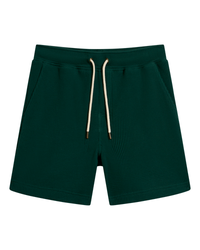 The Cannes Waffle Knit Shorts - Albero - Dandy Del Mar