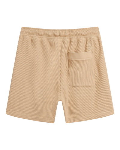 The Cannes Waffle Knit Shorts - Truffle - Dandy Del Mar