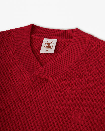 The Algiers Knit Sweater - Fuego