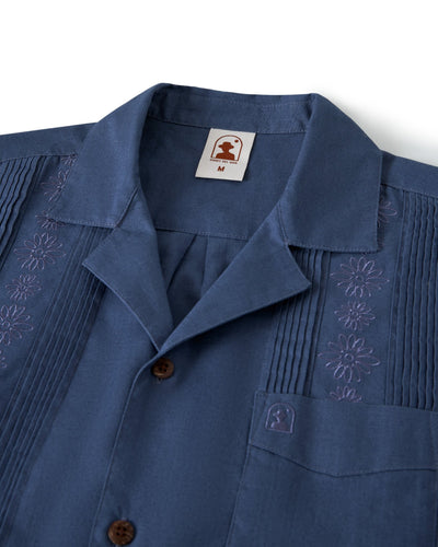The Brisa Linen Shirt - Moontide - Dandy Del Mar