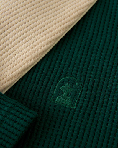 The Cannes Waffle Knit Robe - Albero - Dandy Del Mar