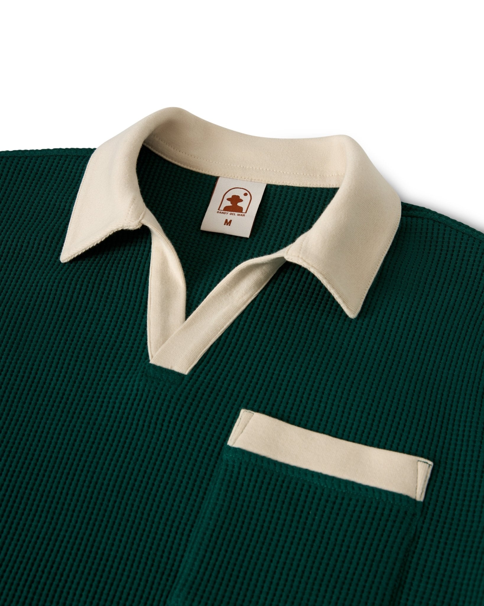 The Cannes Waffle Knit Shirt - Albero - Dandy Del Mar