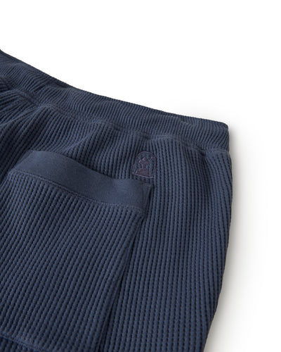 The Cannes Waffle Knit Shorts - Moontide - Dandy Del Mar