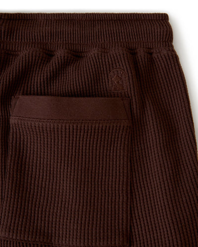 The Cannes Waffle Knit Shorts - Carajillo - Dandy Del Mar