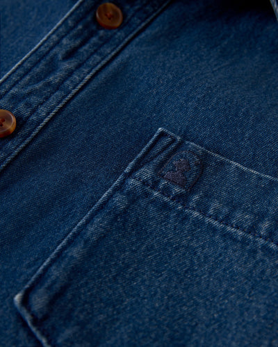 The Cartagena Denim Shirt - Indigo - Dandy Del Mar