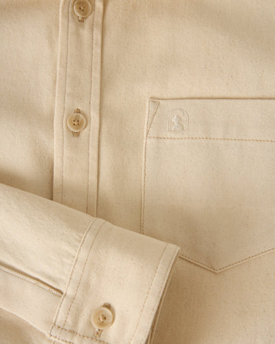 The Cartagena Denim Shirt - Scallop - Dandy Del Mar