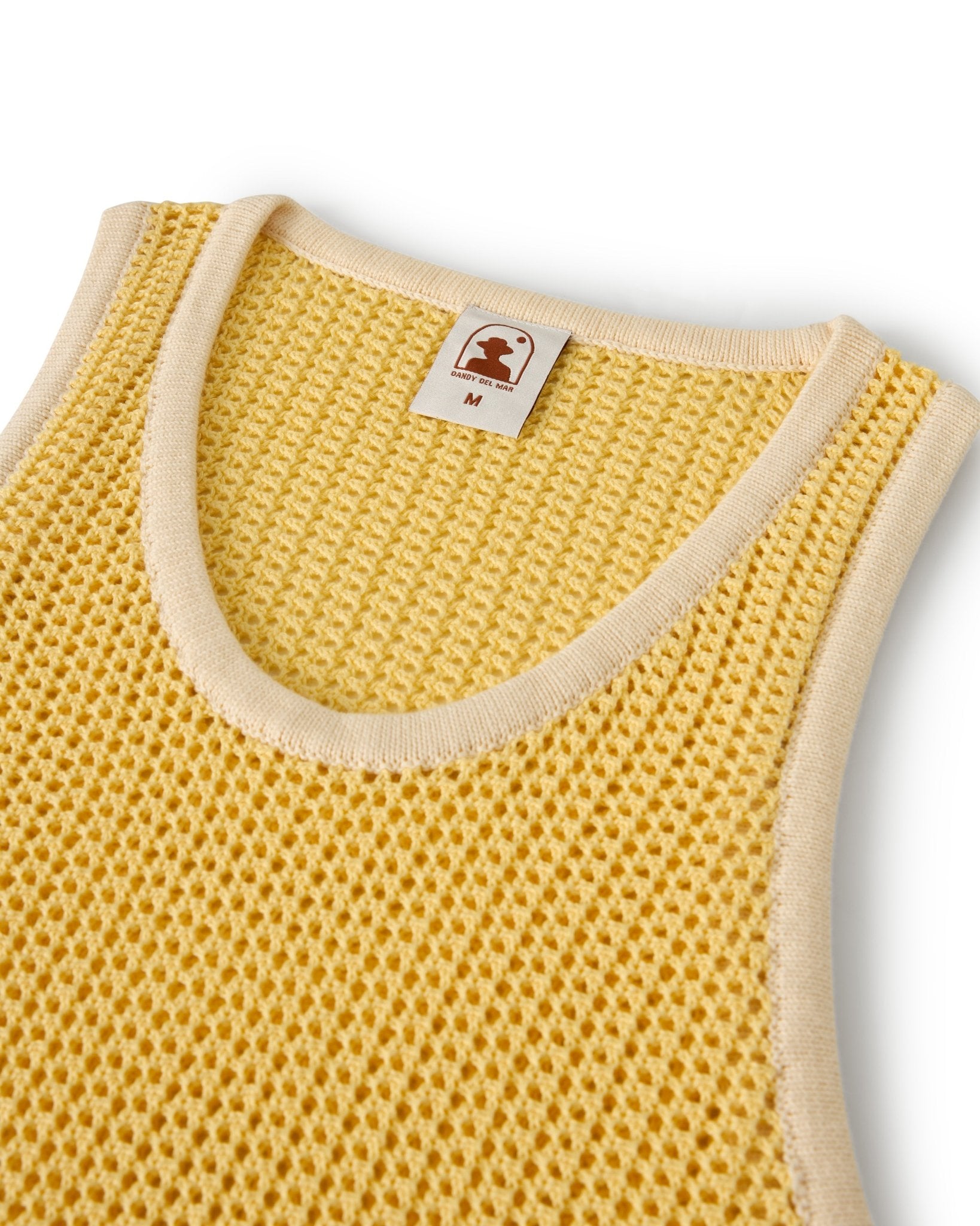 The Dominica Crochet Tank - Plantain - Dandy Del Mar