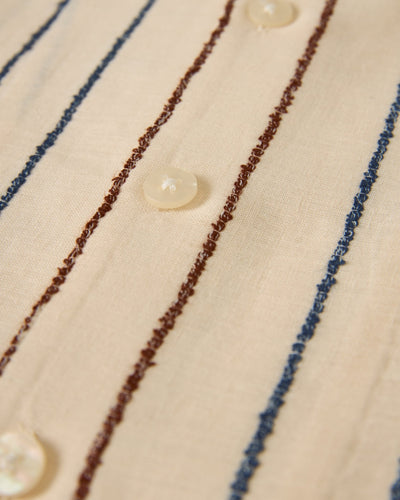 The Quarta Shirt - Scallop Weave - Dandy Del Mar